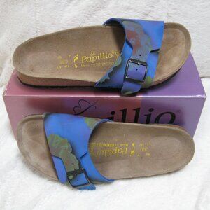 Birkenstock Papillio CATALINA Hibiscus Blue Birko Flor 40 N US W 9 M 7
